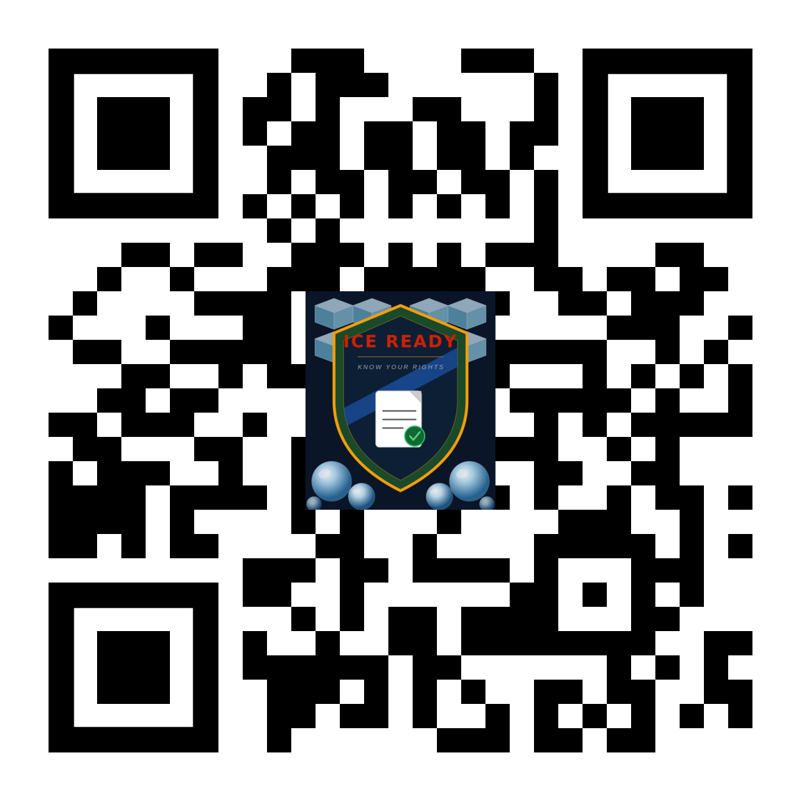 Scan to open ICE Ready